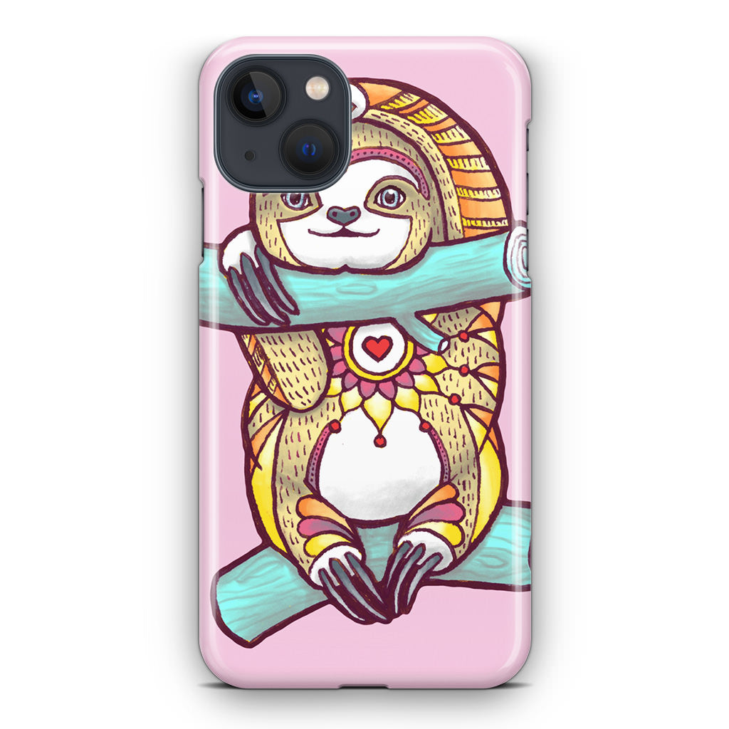 Mandala Sloth iPhone 13 / 13 mini Case