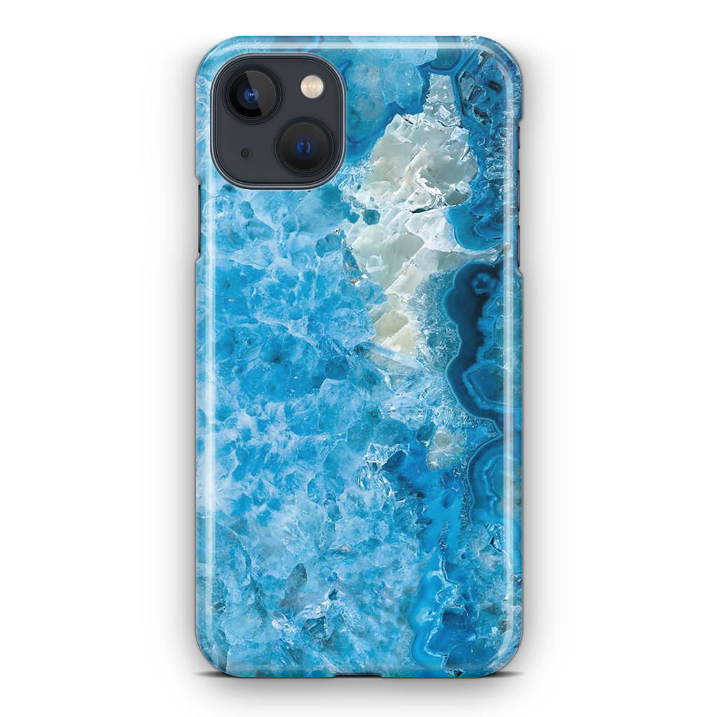 Navy Blue Marble iPhone 13 / 13 mini Case