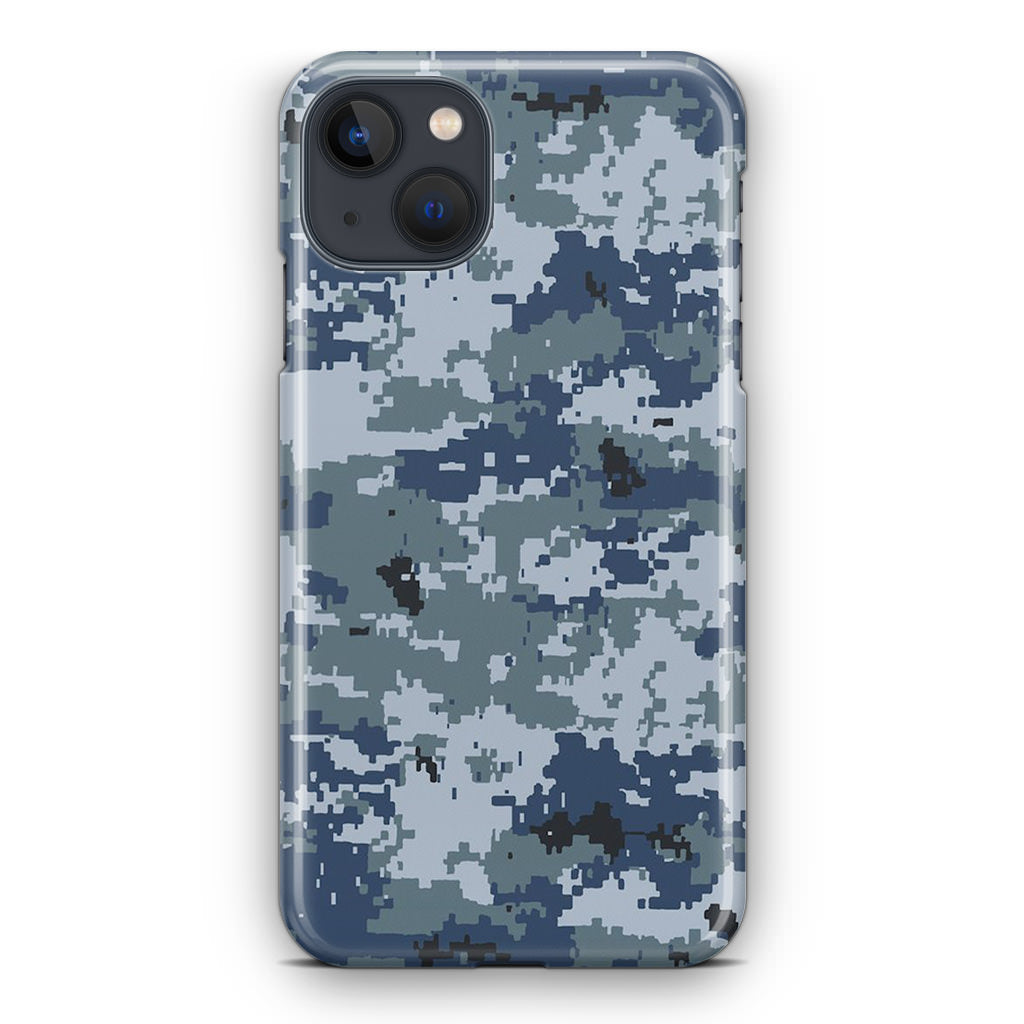 Navy Camo iPhone 13 / 13 mini Case