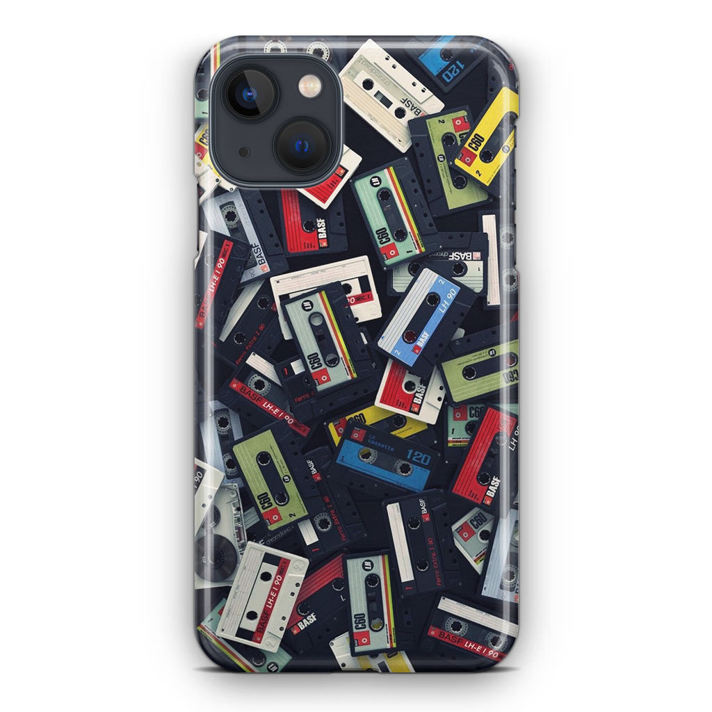 Old Vintage Cassettes iPhone 13 / 13 mini Case