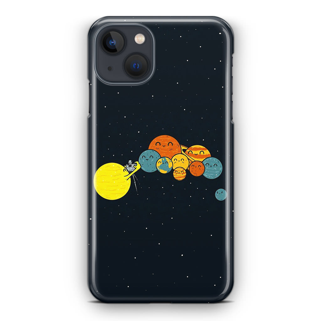 Planet Cute Illustration iPhone 13 / 13 mini Case