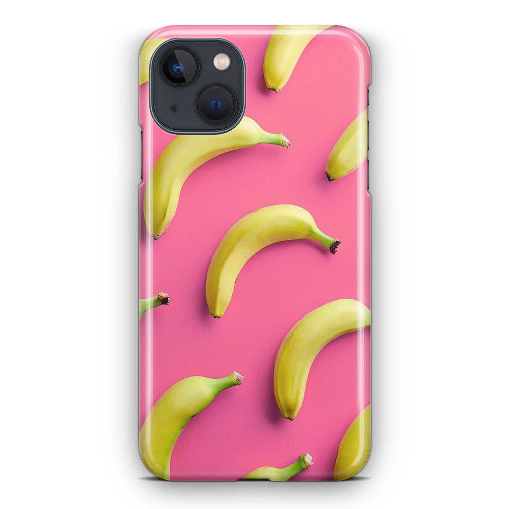 Real Bananas Fruit Pattern iPhone 13 / 13 mini Case