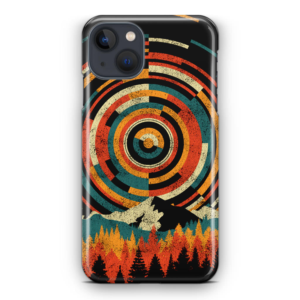 The Geometry Of Sunrise iPhone 13 / 13 mini Case