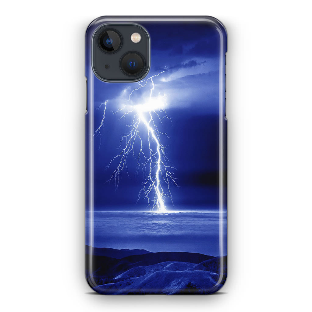 Thunder Over The Sea iPhone 13 / 13 mini Case