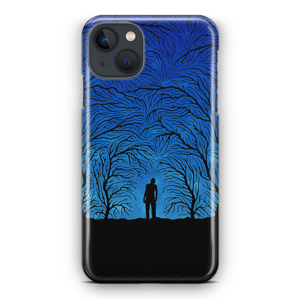 Trees People Shadow iPhone 13 / 13 mini Case