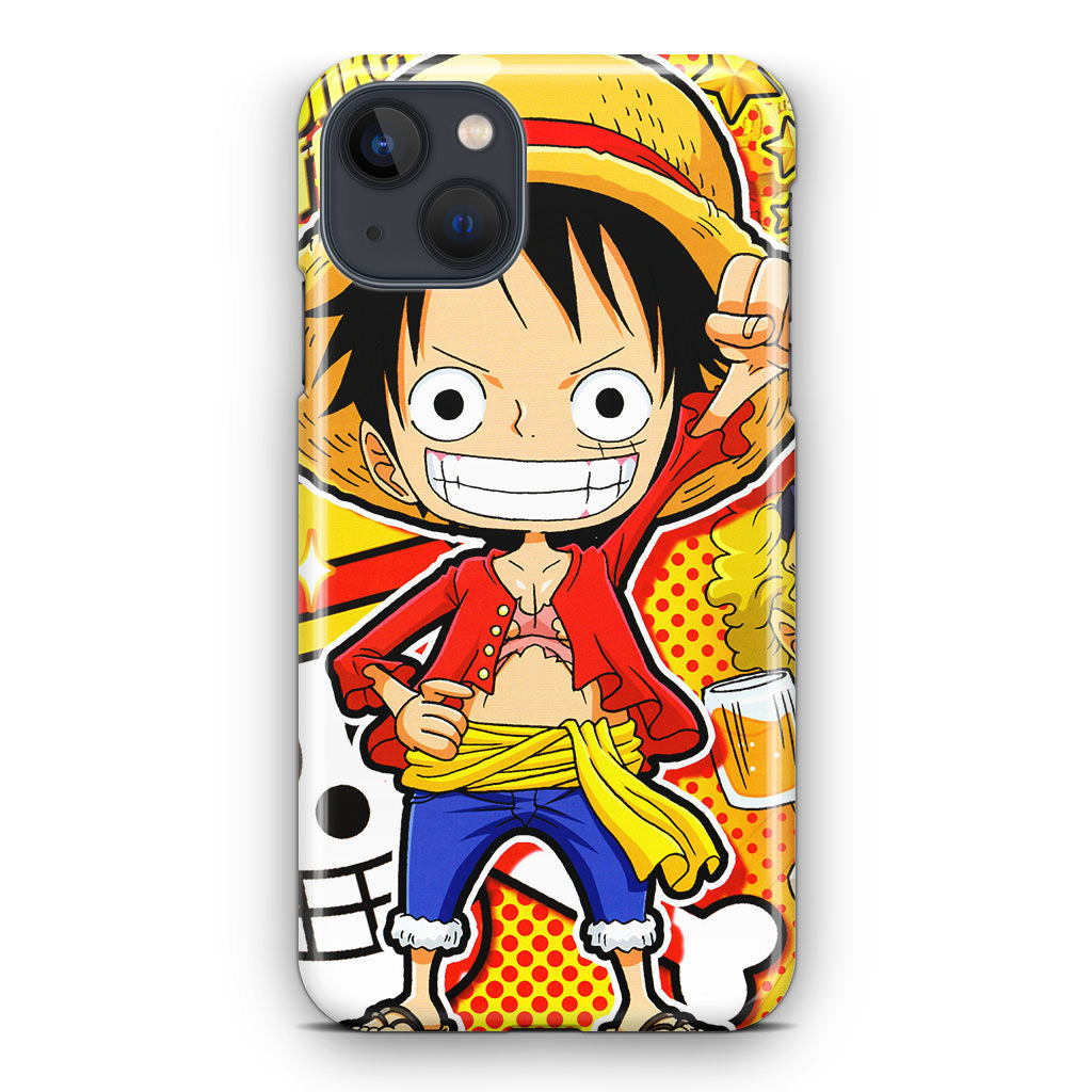 One Piece Cute Luffy iPhone 13 / 13 mini Case