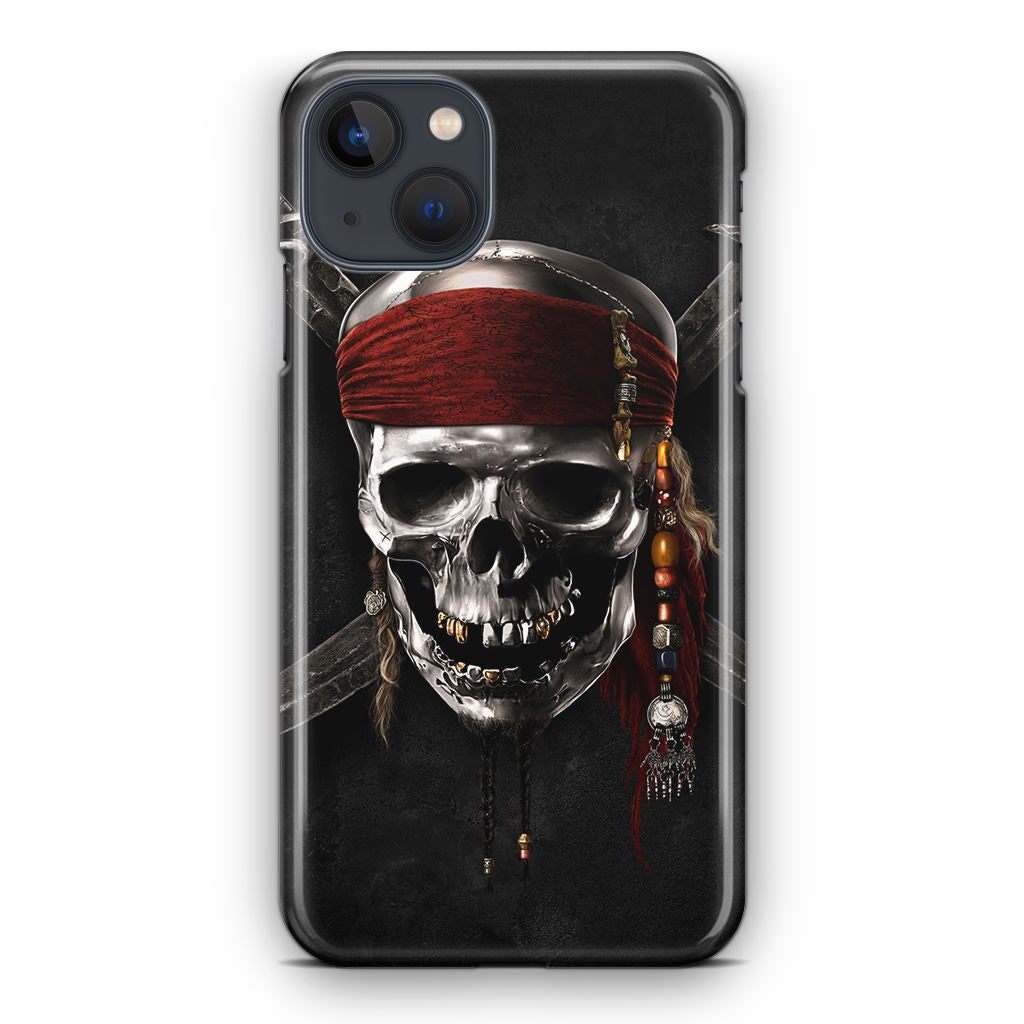 Pirates Of Carribean Skull iPhone 13 / 13 mini Case