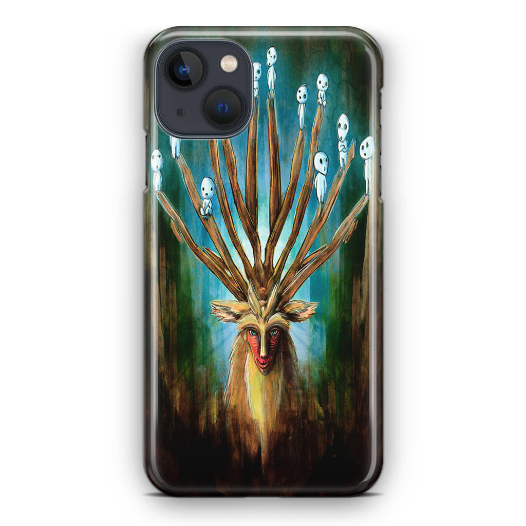 Princess Mononoke Forest Spirit iPhone 13 / 13 mini Case