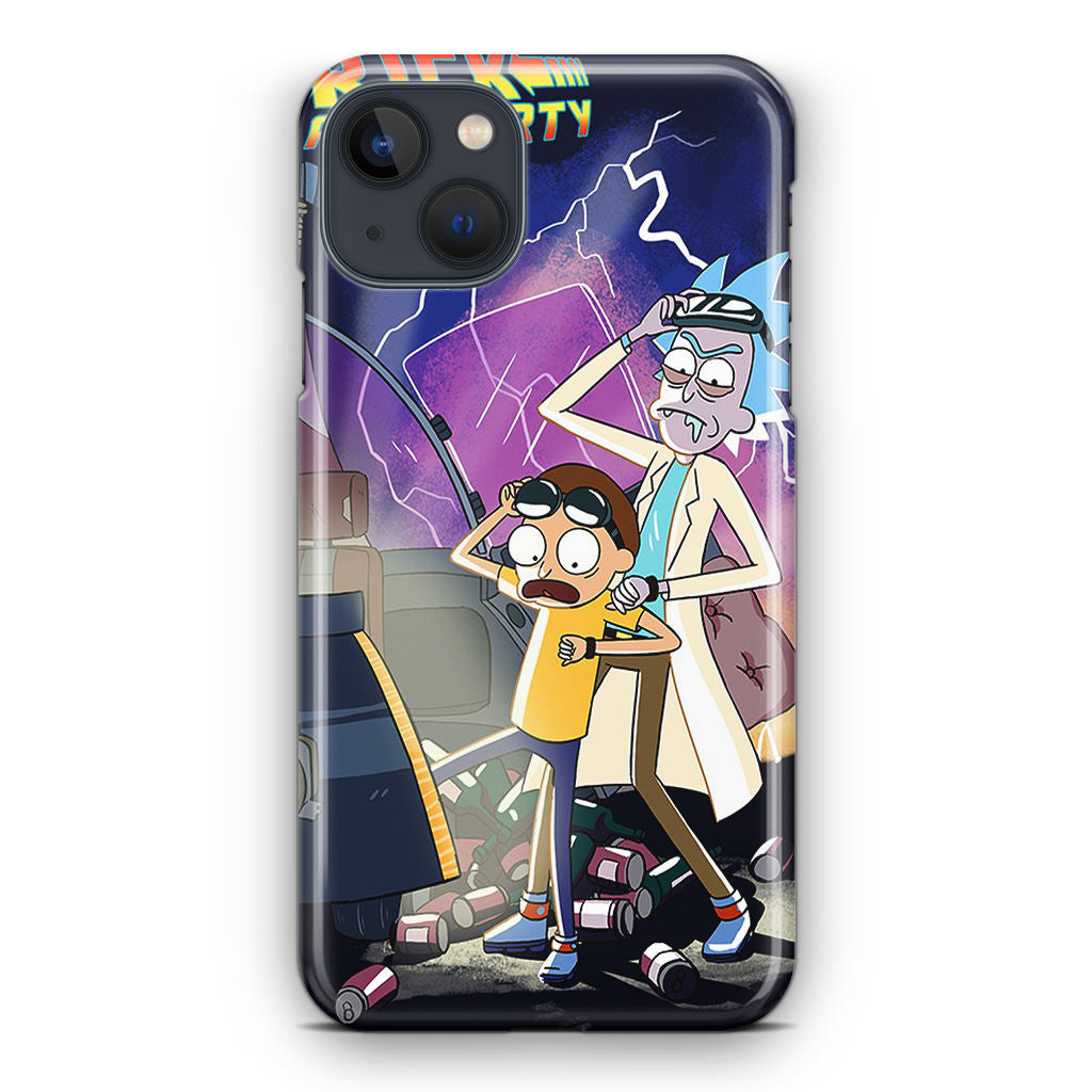 Rick And Morty Back To The Future iPhone 13 / 13 mini Case