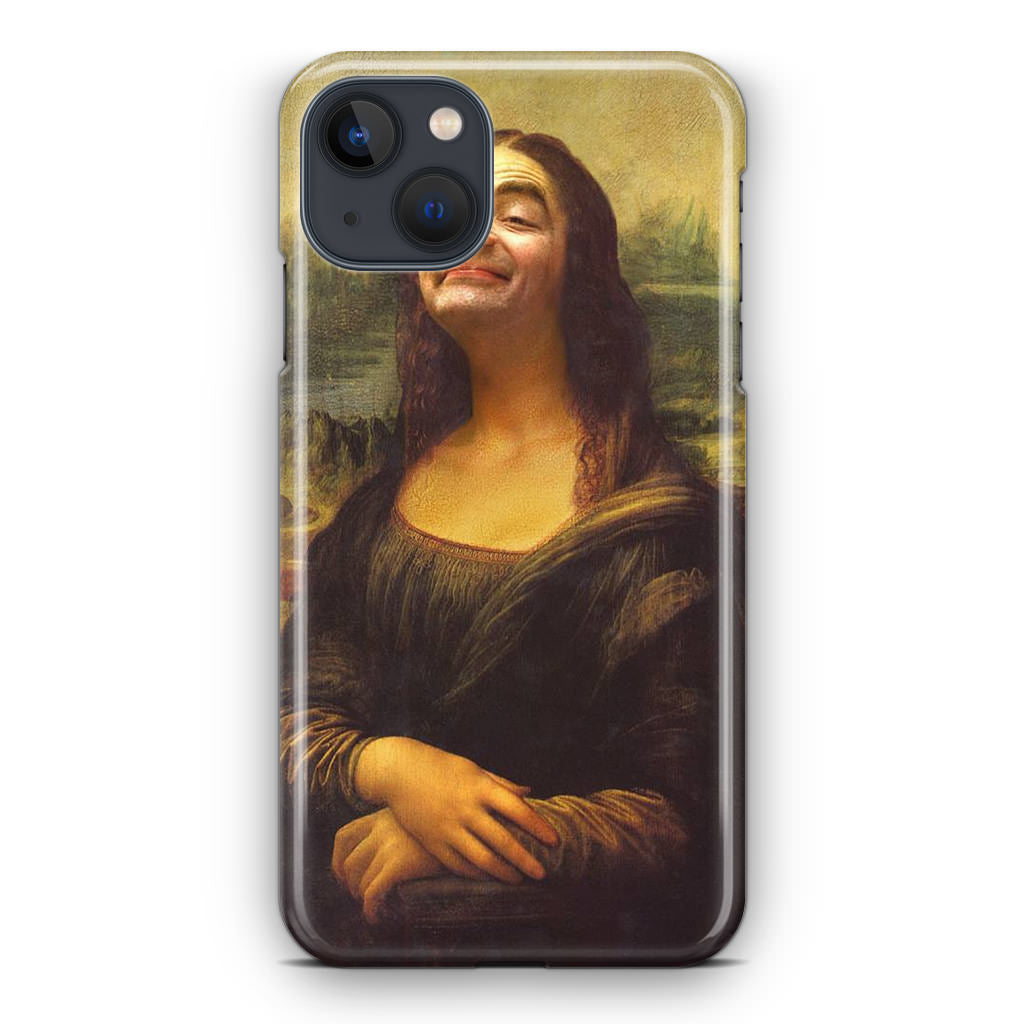 Rowan Atkinson Monalisa Funny iPhone 13 / 13 mini Case – Customilo