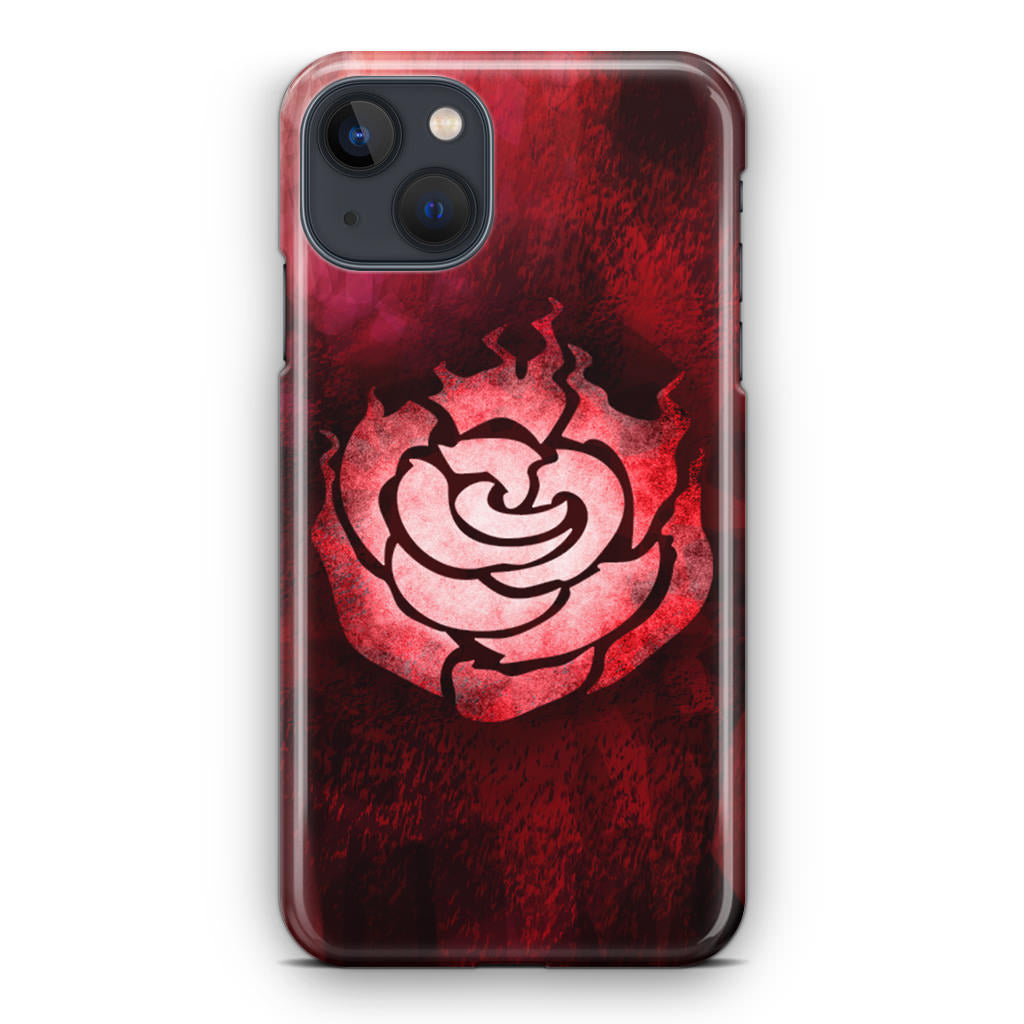 RWBY Ruby Rose Symbol iPhone 13 / 13 mini Case