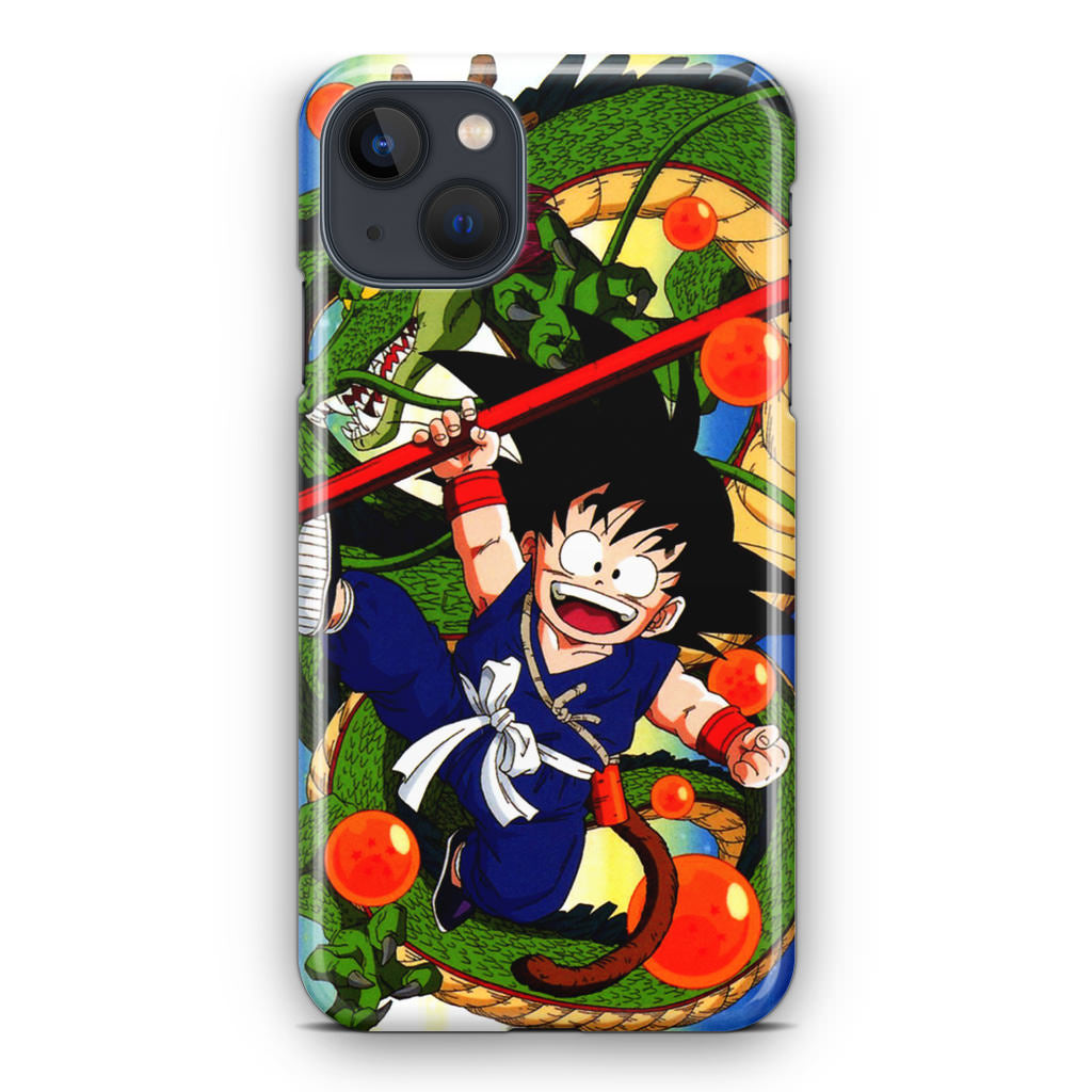 Shenlong And Little Goku Dragon Ball iPhone 13 / 13 mini Case