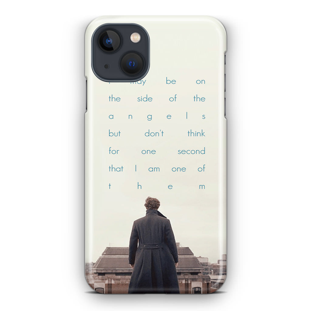 Sherlock Holmes Quote iPhone 13 / 13 mini Case