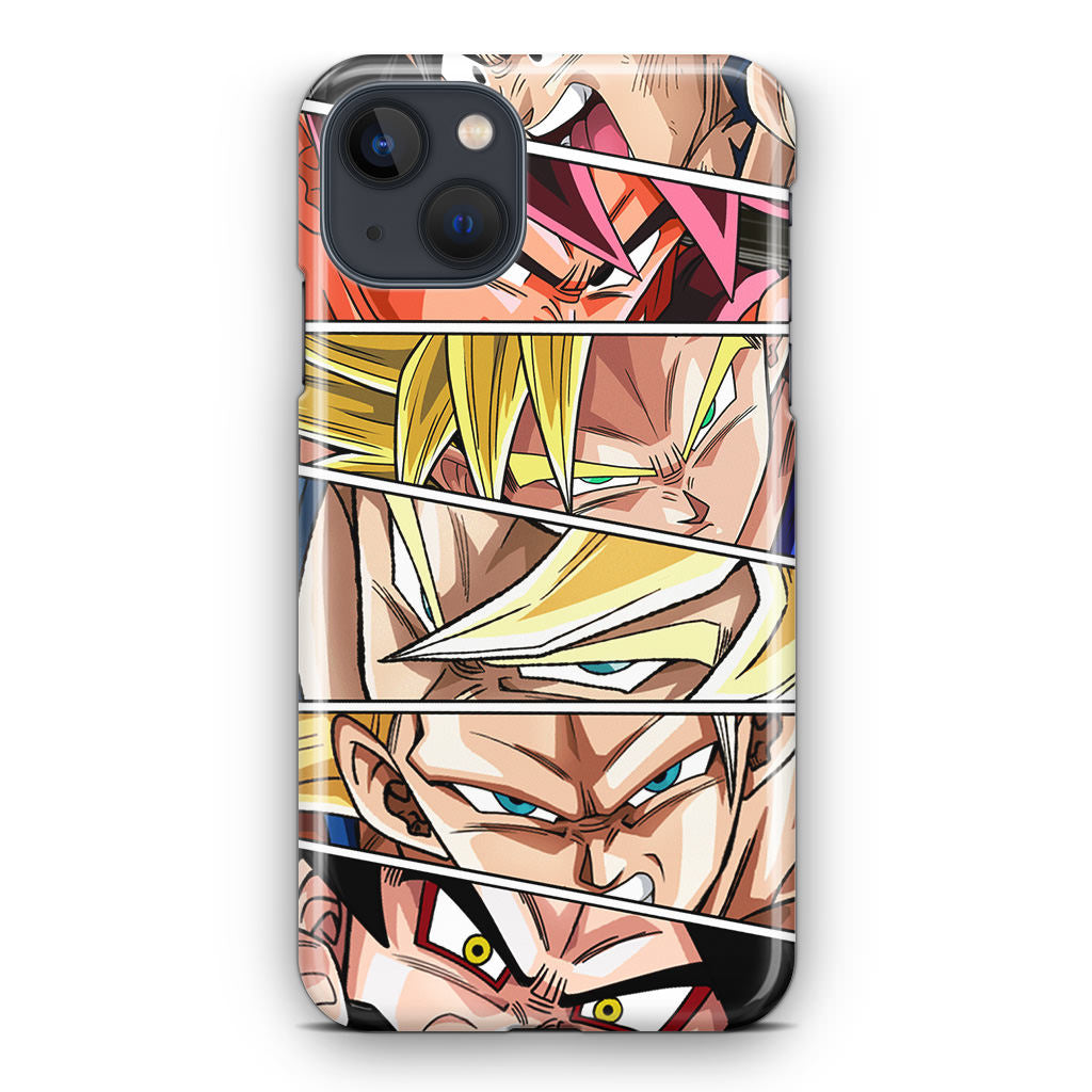 Son Goku Forms iPhone 13 / 13 mini Case