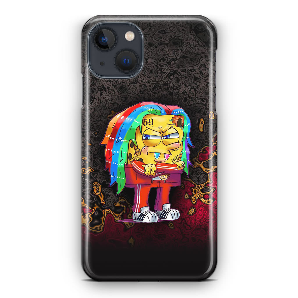 Sponge Hypebeast 69 Mode iPhone 13 / 13 mini Case