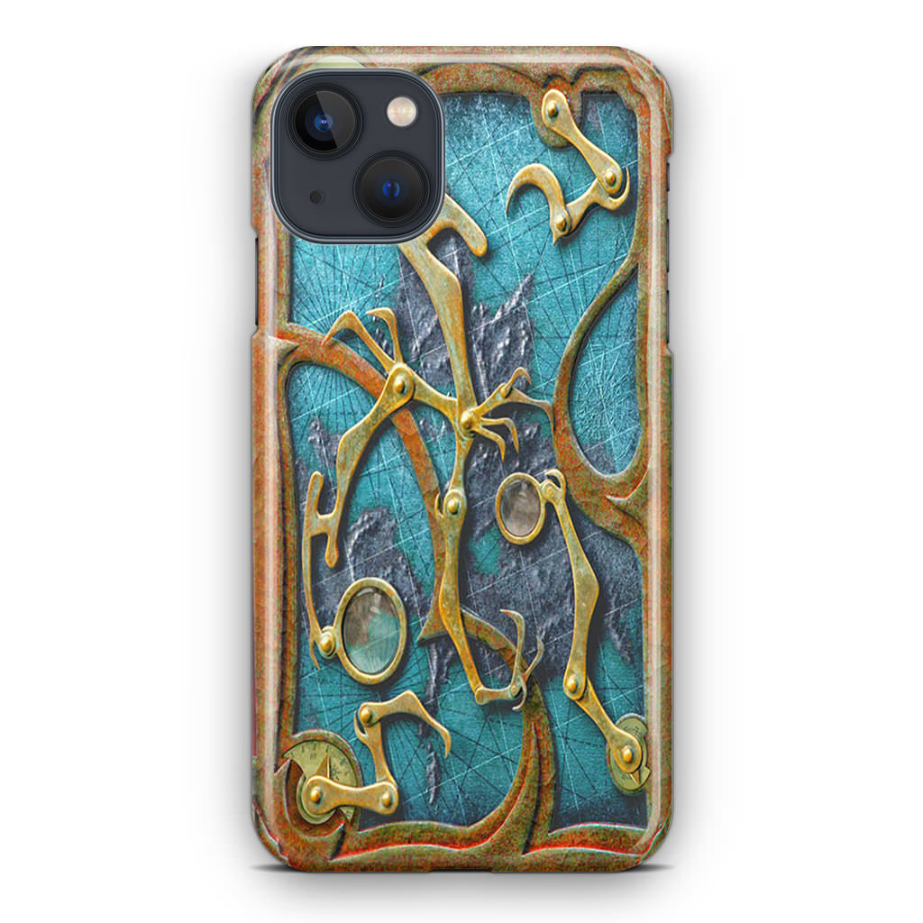 Steampunk Book Cover iPhone 13 / 13 mini Case