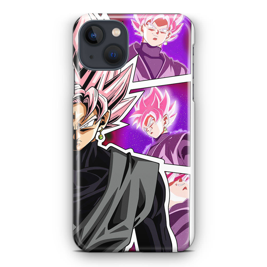 Super Goku Black Rose Collage iPhone 13 / 13 mini Case