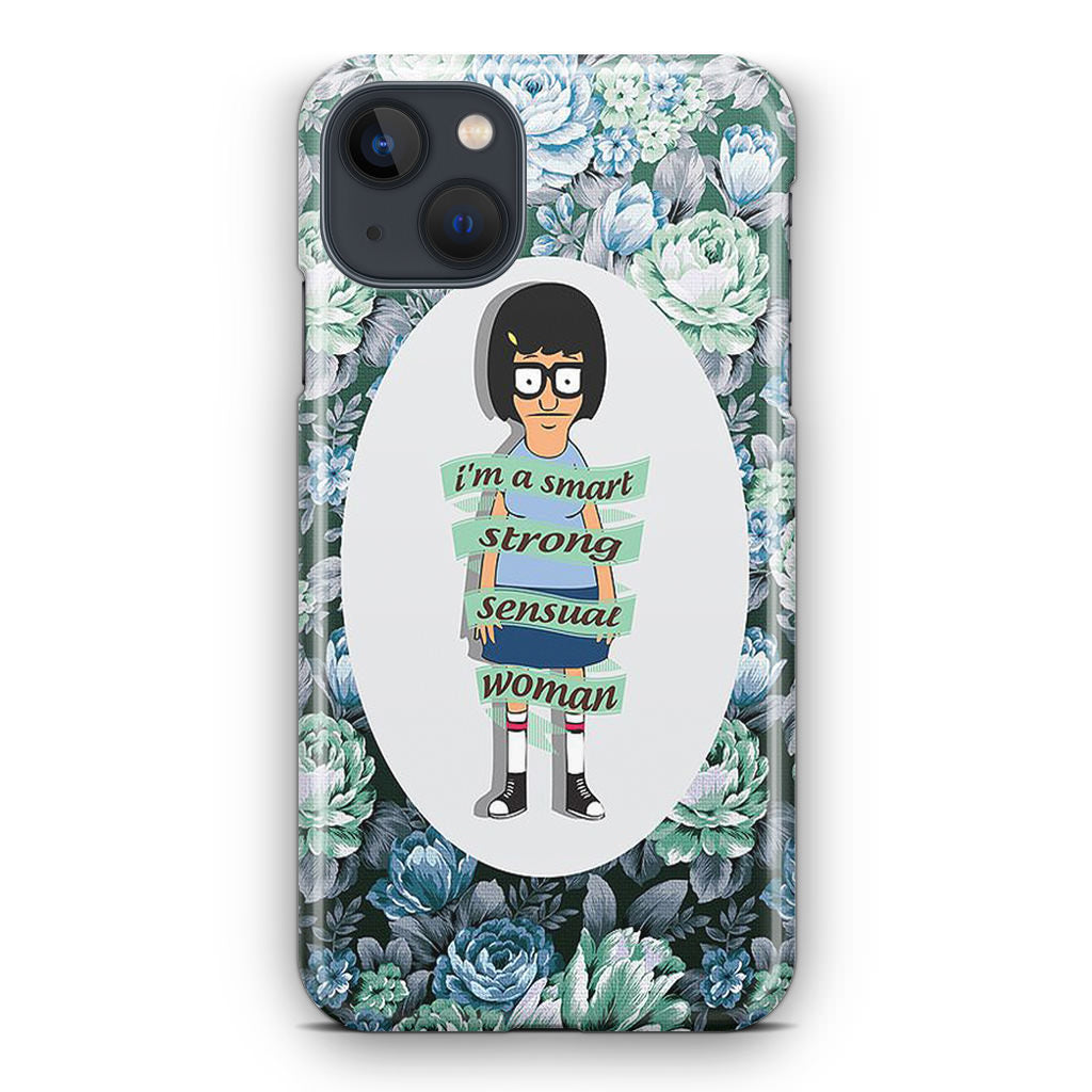 Tina Belcher Flower Woman Quotes iPhone 13 / 13 mini Case