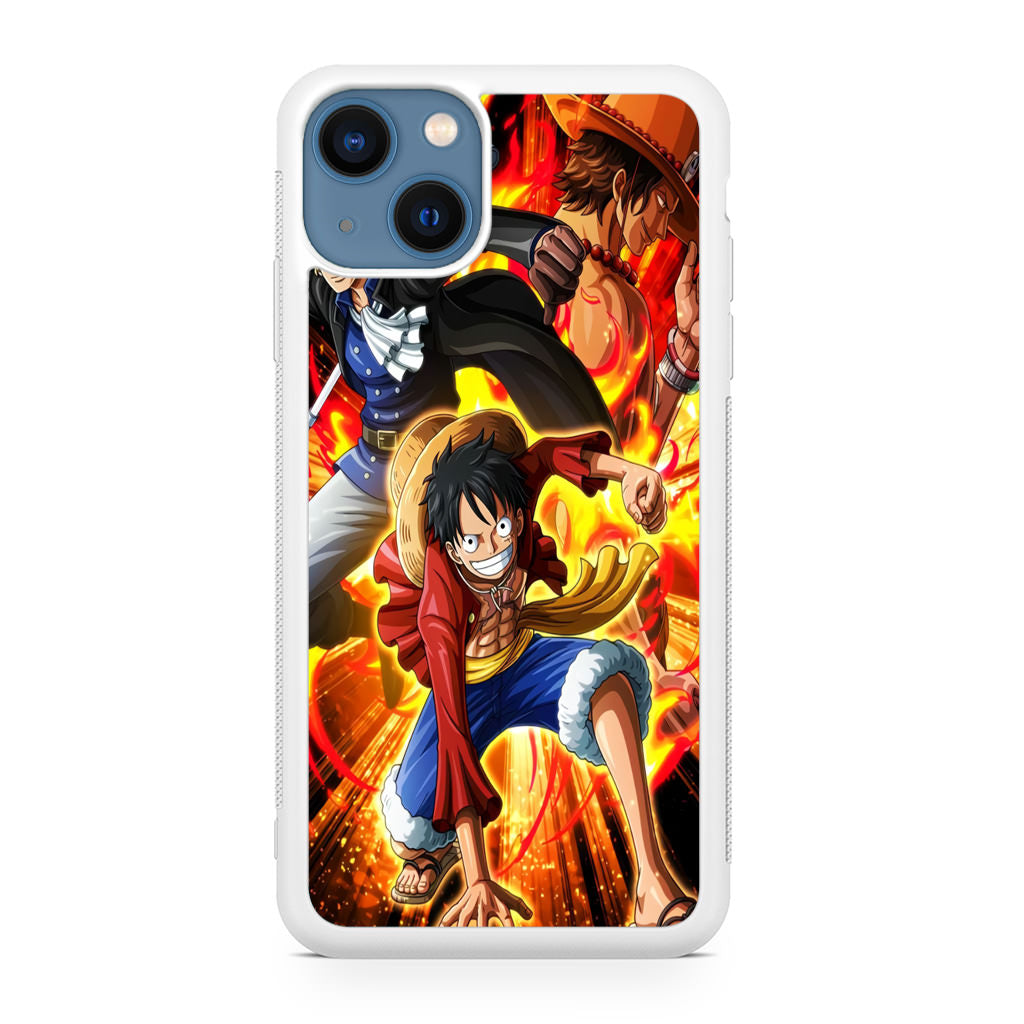 Ace Sabo Luffy Brotherhood iPhone 13 / 13 mini Case