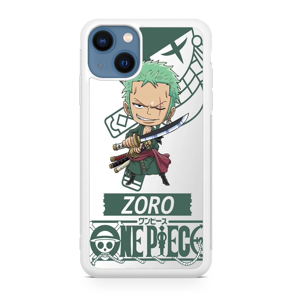 Chibi Zoro iPhone 13 / 13 mini Case