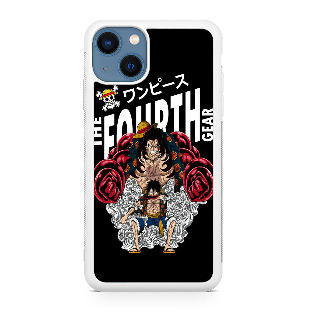 Luffy The Fourth Gear Black iPhone 13 / 13 mini Case