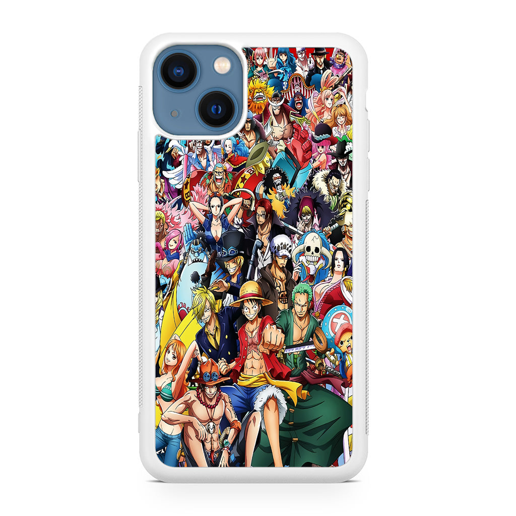 One Piece Characters In New World iPhone 13 / 13 mini Case