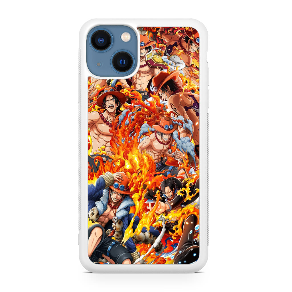 Portgas D Ace Collections iPhone 13 / 13 mini Case