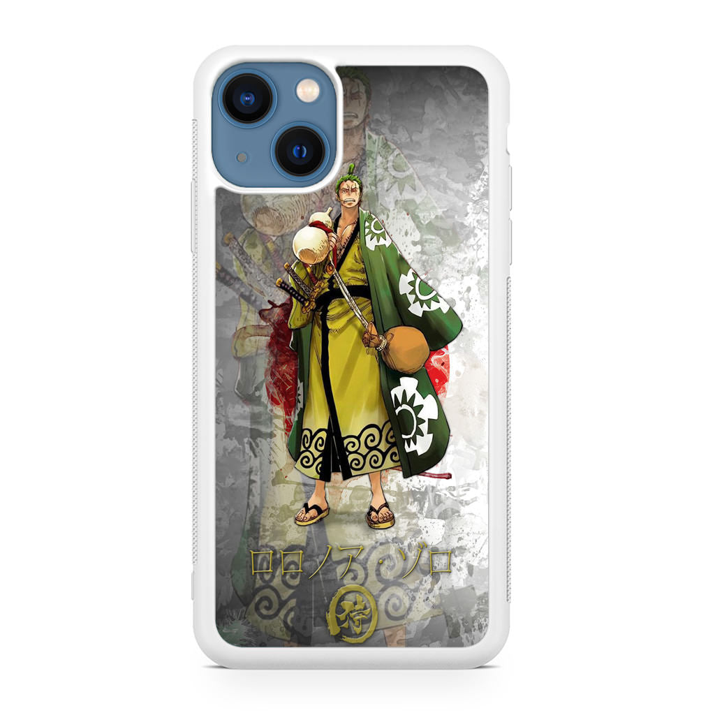 Roronoa Zoro Arc Wano iPhone 13 / 13 mini Case