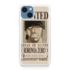 Roronoa Zoro Bounty iPhone 13 / 13 mini Case
