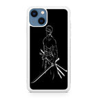 Roronoa Zoro Outlines iPhone 13 / 13 mini Case