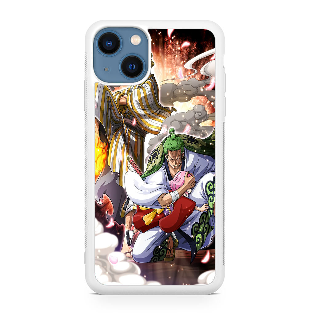 Sanji And Zoro Saving Otoko iPhone 13 / 13 mini Case