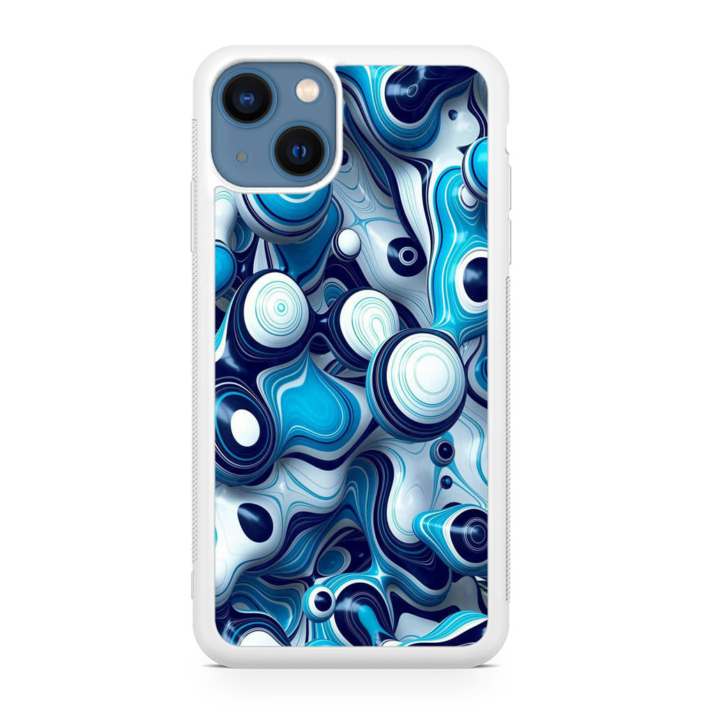 Abstract Art All Blue iPhone 13 / 13 mini Case