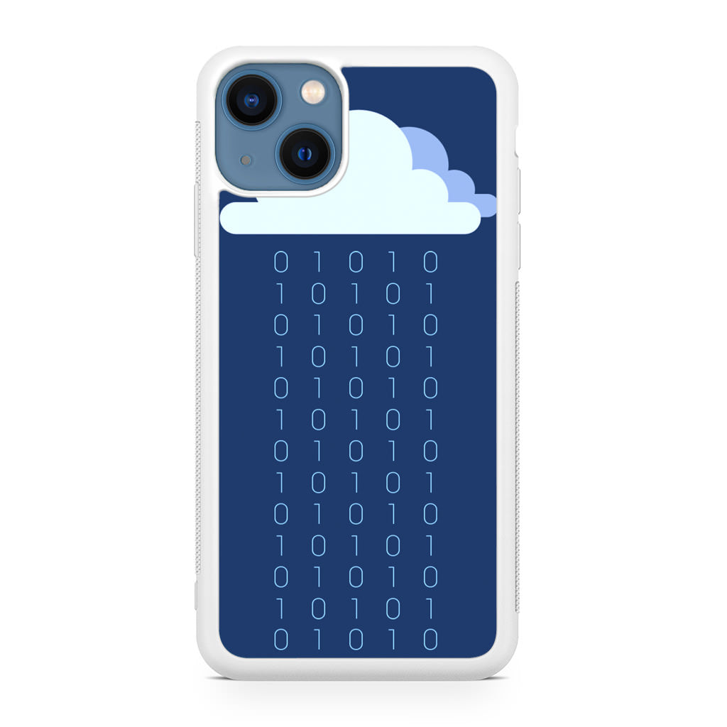 Abstract Binary Minimalist iPhone 13 / 13 mini Case