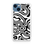 Abstract Black and White Background iPhone 13 / 13 mini Case