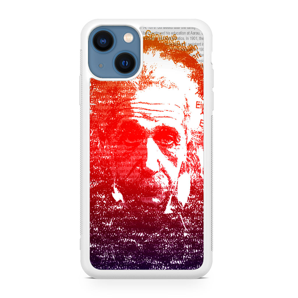 Albert Einstein Art iPhone 13 / 13 mini Case