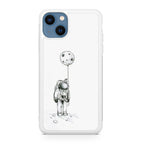 Astronaut Moon Balloon iPhone 13 / 13 mini Case