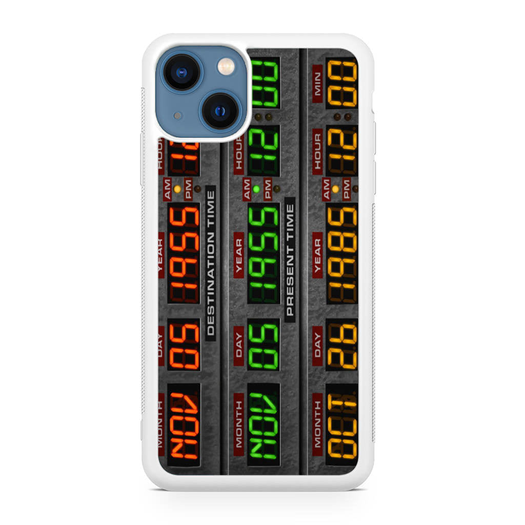 Back To The Future Time Circuits iPhone 13 / 13 mini Case