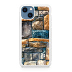 Colored Stone Piles iPhone 13 / 13 mini Case