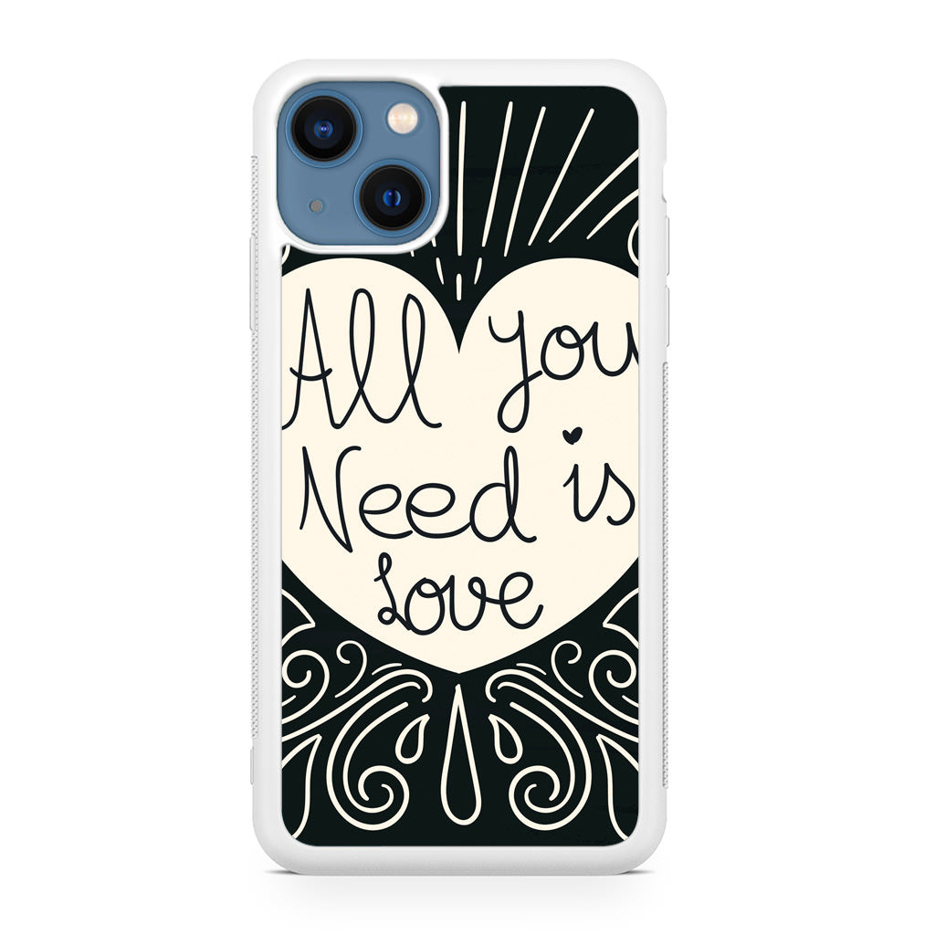 Drawn Love iPhone 13 / 13 mini Case