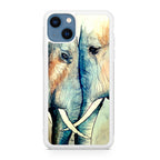 Elephants Sadness iPhone 13 / 13 mini Case