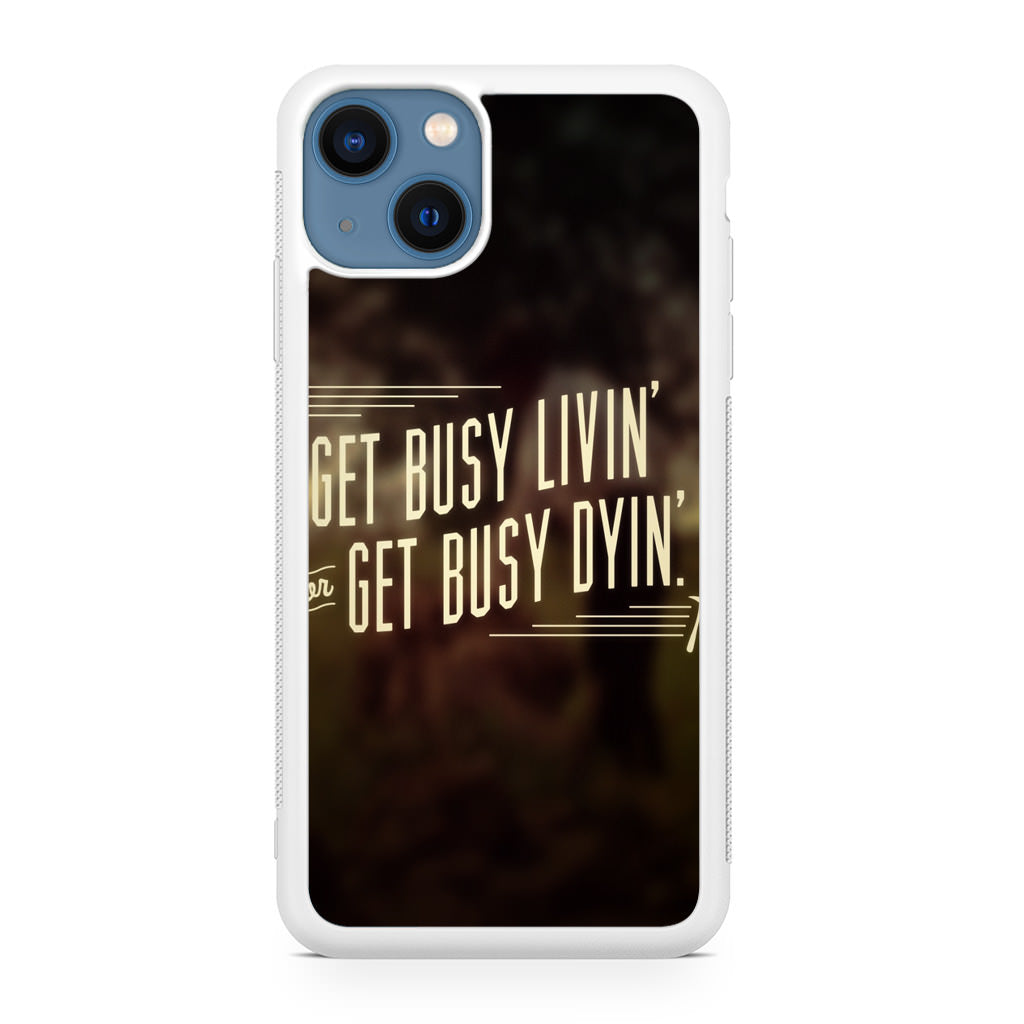 Get Living or Get Dying iPhone 13 / 13 mini Case