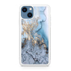 Golden Azure Marble iPhone 13 / 13 mini Case
