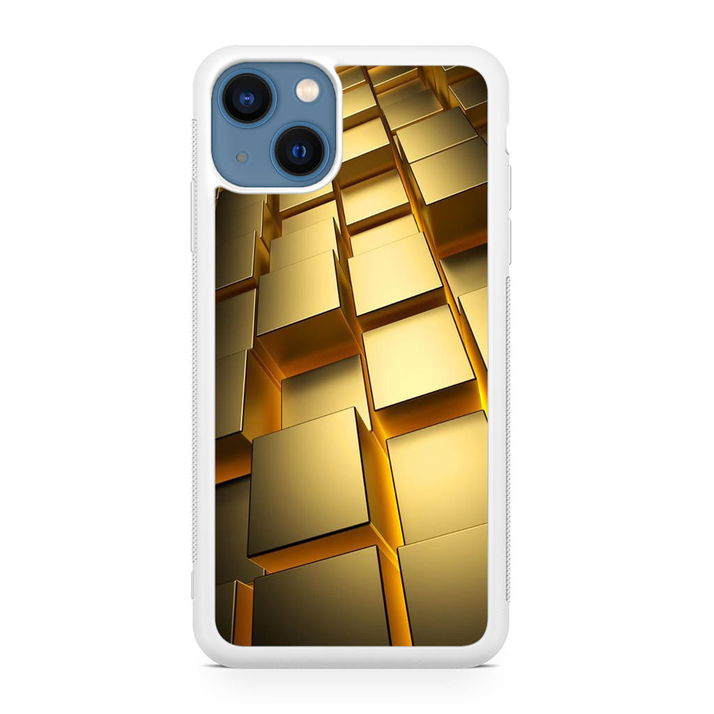 Golden Cubes iPhone 13 / 13 mini Case