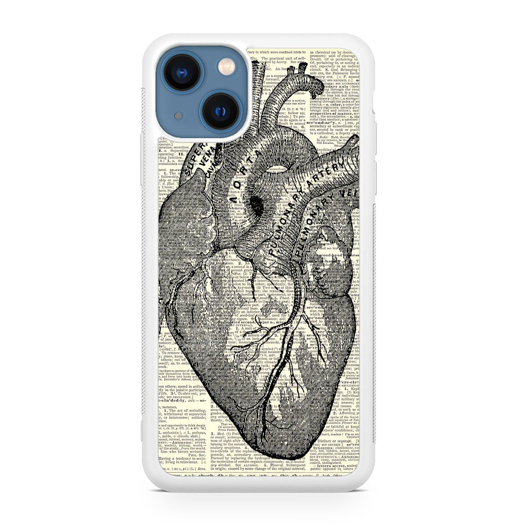 Heart Book Art iPhone 13 / 13 mini Case
