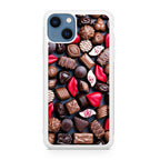 I Love Choco Pattern iPhone 13 / 13 mini Case