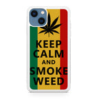 Keep Calm And Smoke Weed iPhone 13 / 13 mini Case