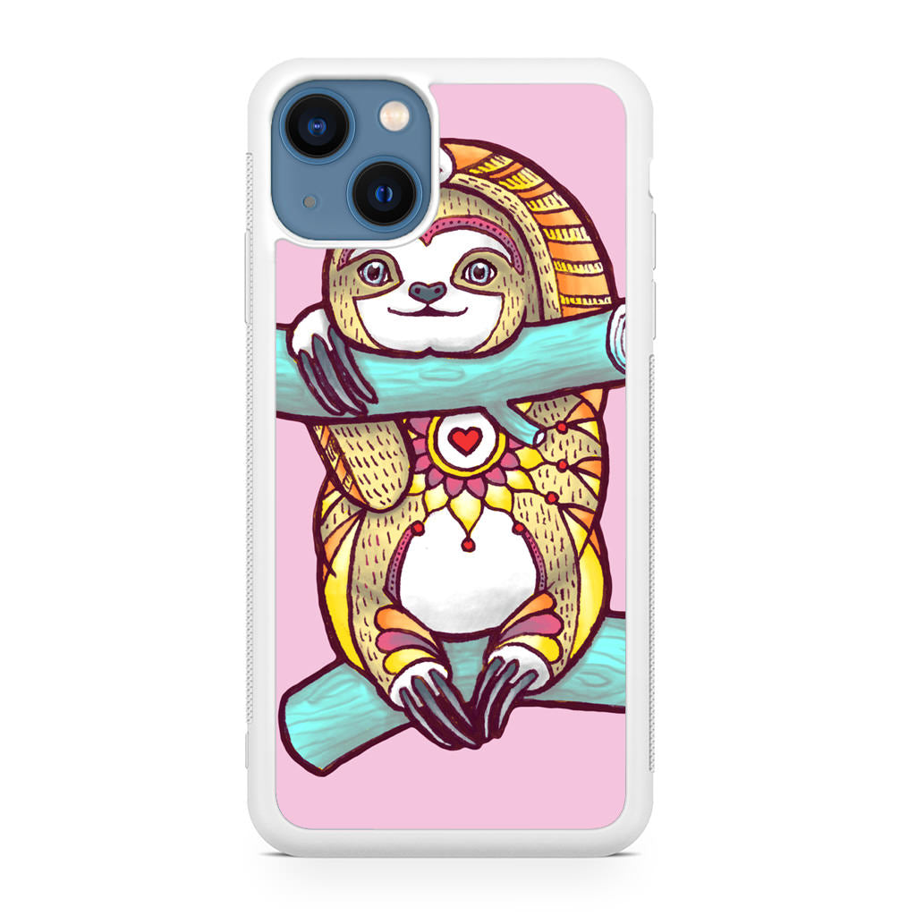 Mandala Sloth iPhone 13 / 13 mini Case