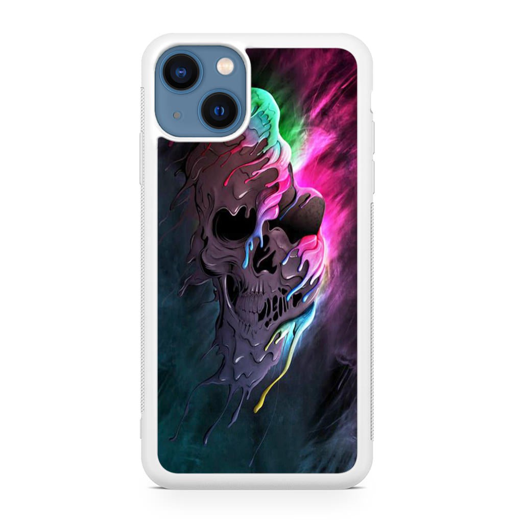 Melted Skull iPhone 13 / 13 mini Case