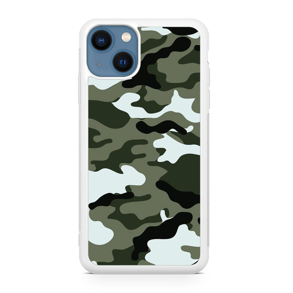 Military Green Camo iPhone 13 / 13 mini Case