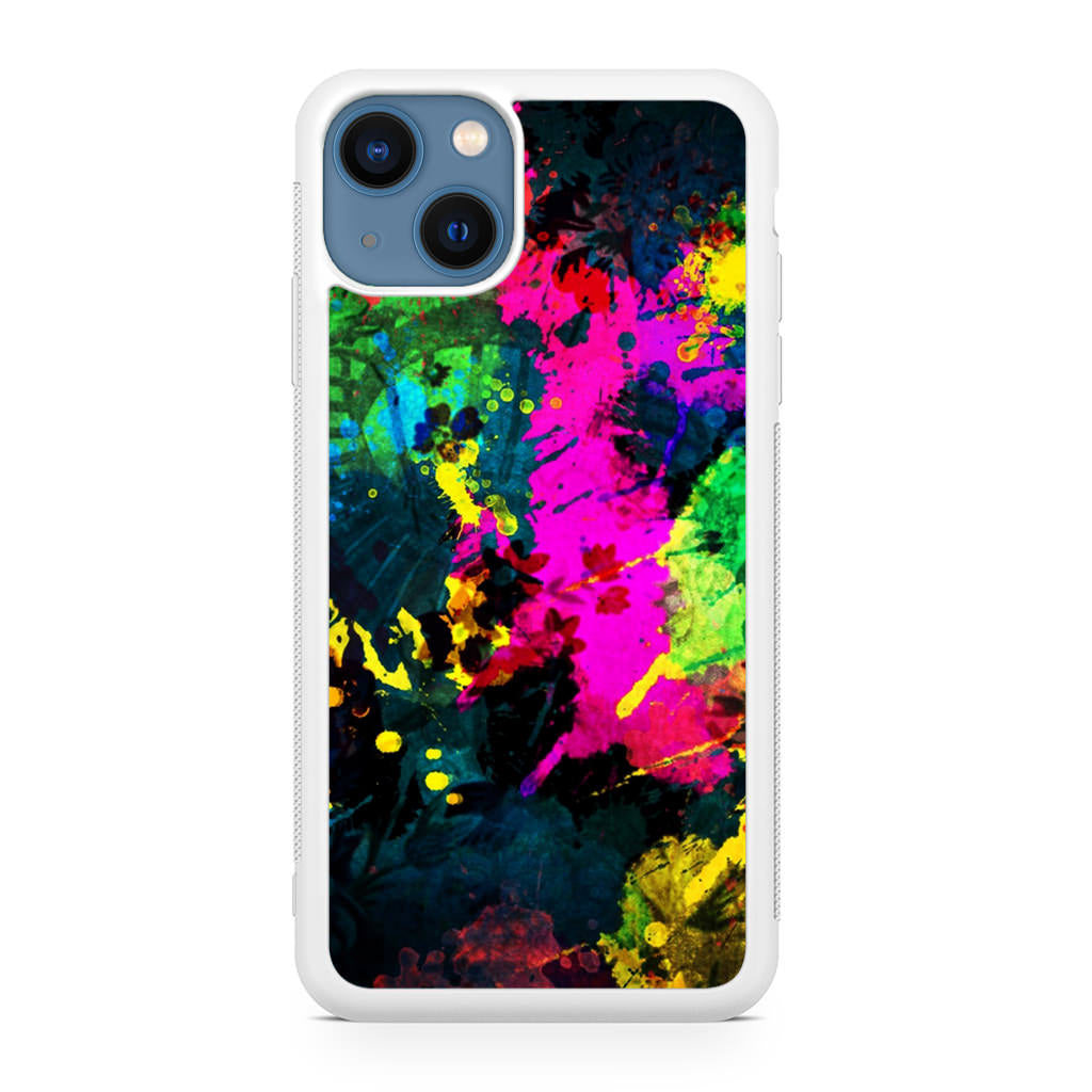 Mixture Colorful Paint iPhone 13 / 13 mini Case
